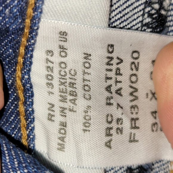 DEADSTOCK. Wrangler Riggs Workwear. Carpenter pants. Size w34 l34. - Picture 7 of 7